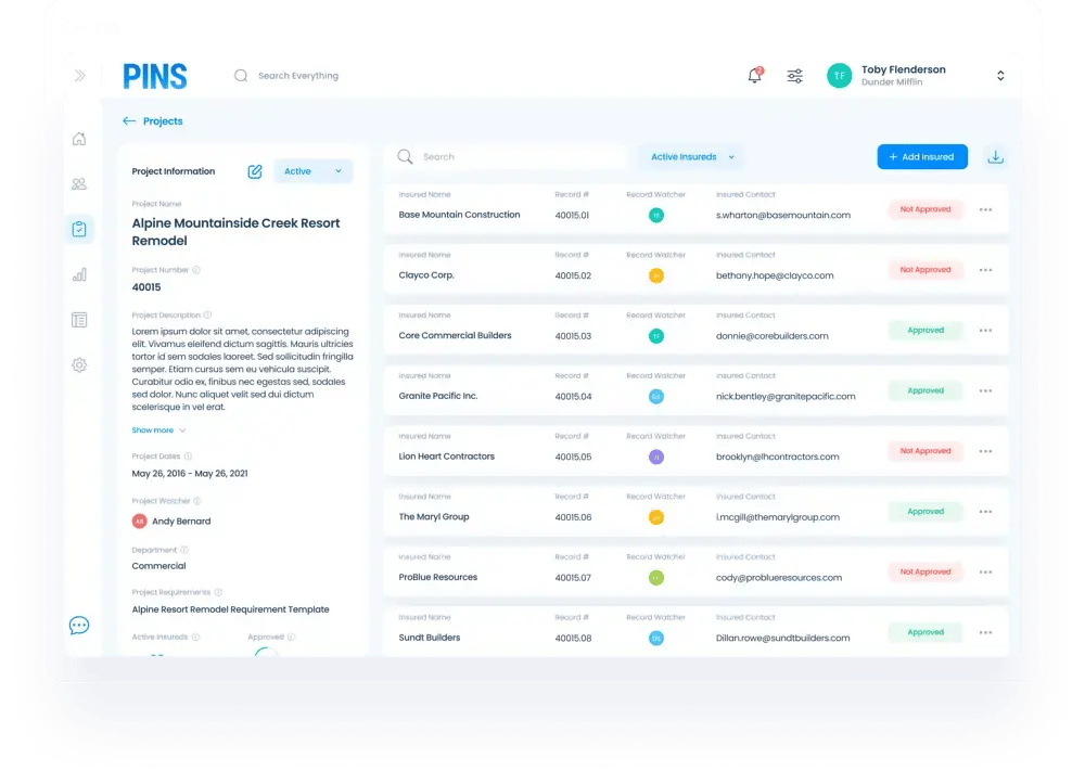 PINS-COI-TRACKING